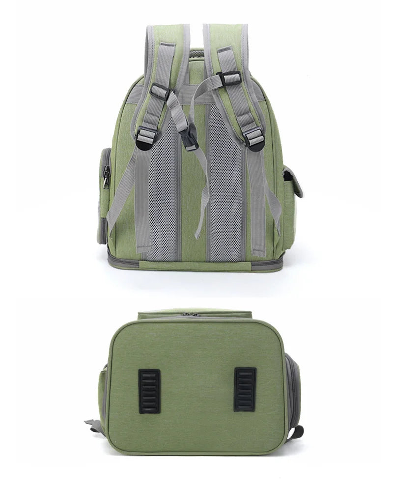 Sac à dos de transport transparent pour chat