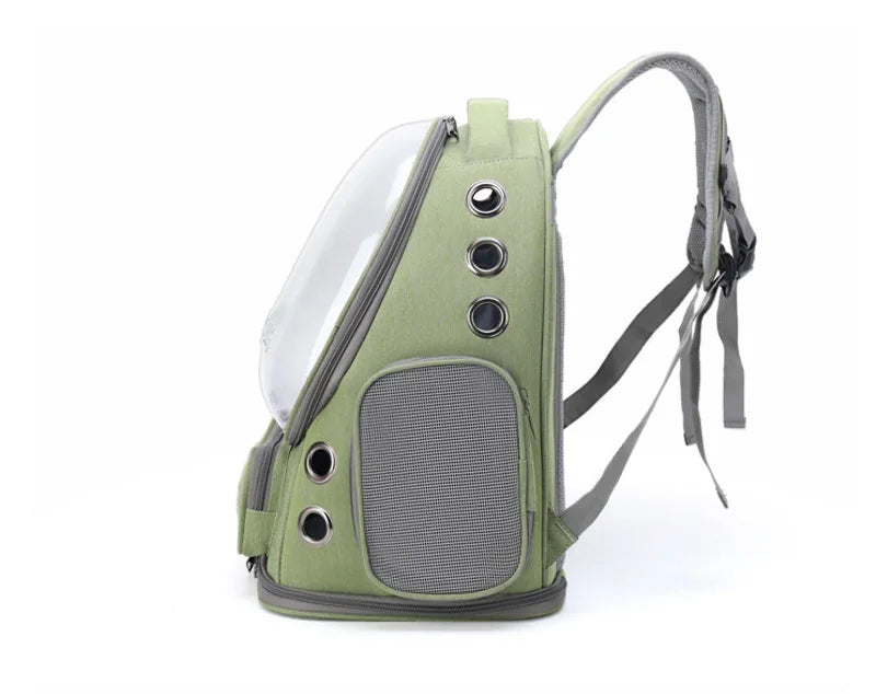 Sac à dos de transport transparent pour chat