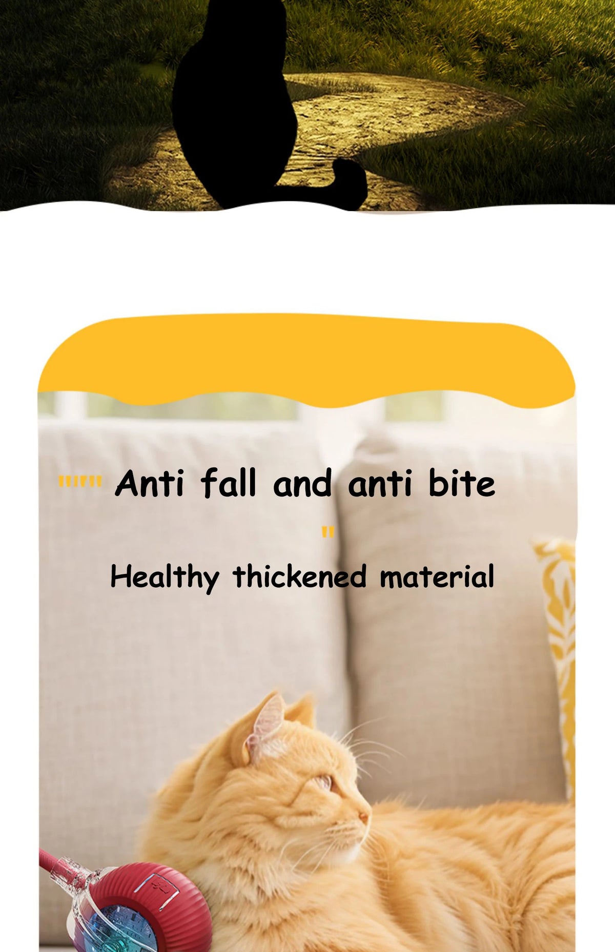 Balle Interactive Intelligente pour Chat