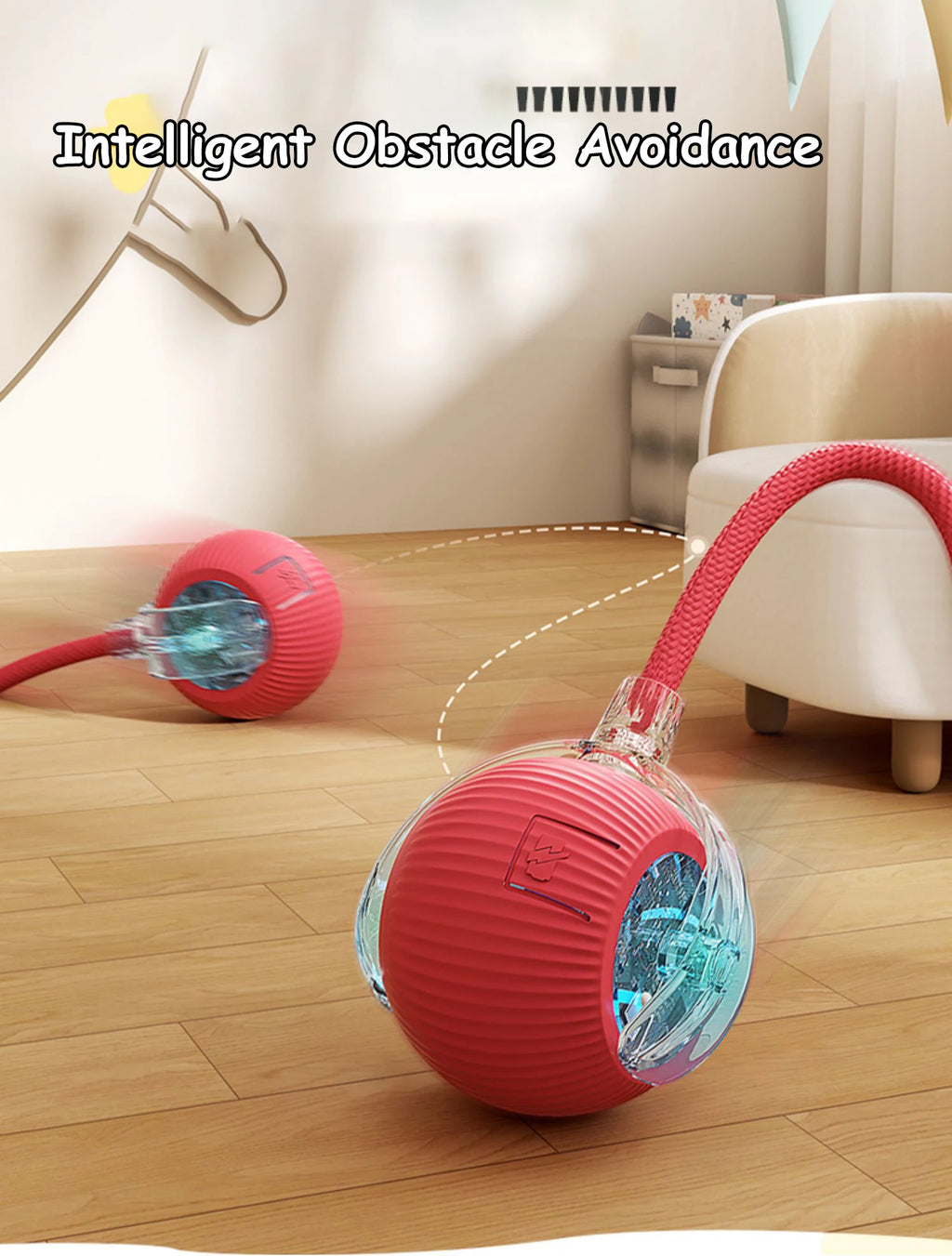 Balle Interactive Intelligente pour Chat
