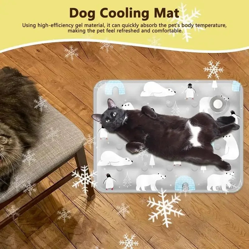 Lit auto-rafraîchissant pour chats et chiens